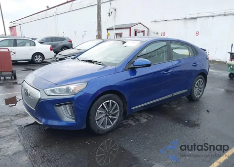 2021 Hyundai Ioniq Electric Se from USA, damaged, VIN KMHC75LJ7MU077128